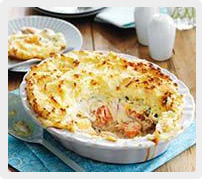 Quick fish pie